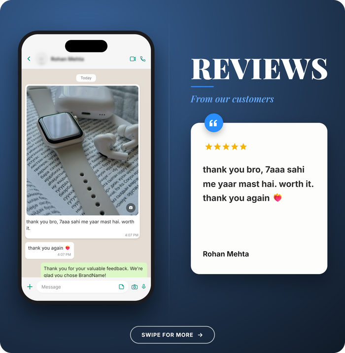 Customer review