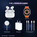 zappkit 5-in-1 (Pods + Smartwatch + Magpad + Adaptor + Cable)