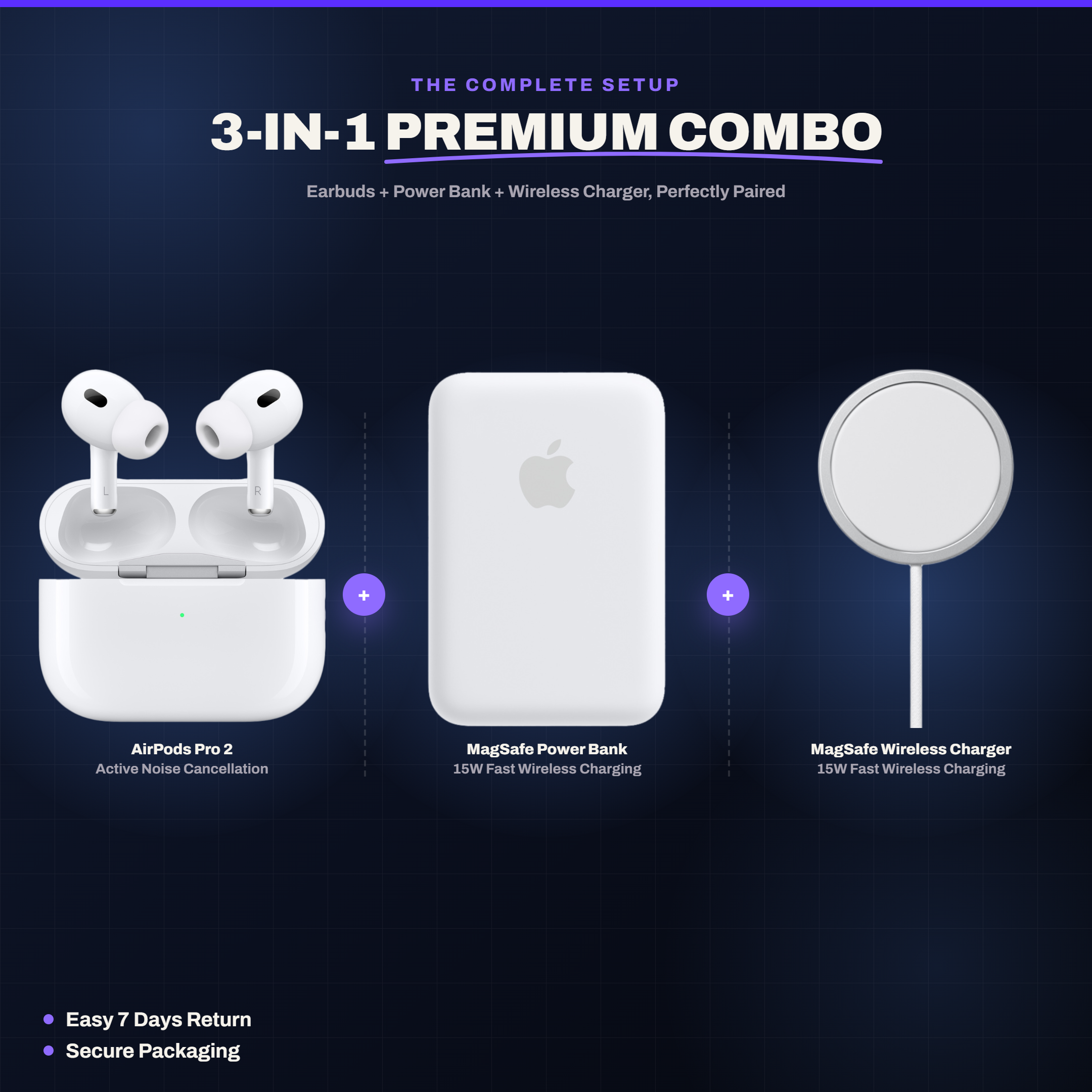 zappkit 3-in-1 Combo (Pods +  BatteryPack + Magpad)